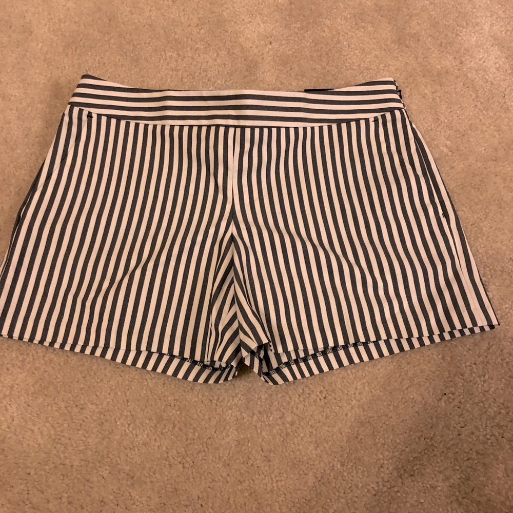 NWT Express size 4 striped short. 4.5 inch inseam